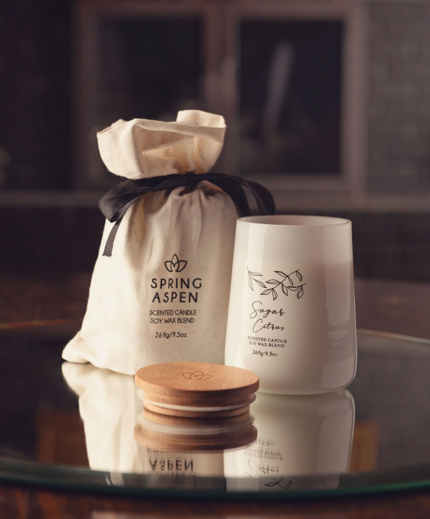 Karma Mercantile Poured Candle - Image 2