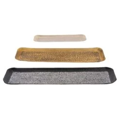 Karma Tri-Colored Rectangular Trays