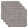 Karma Napa Gray Lace Coasters