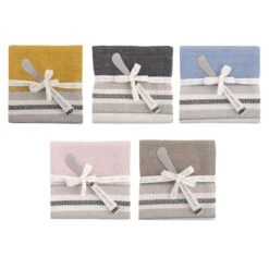 Karma Lisbon Tea Towel W/ Spreader Assortment