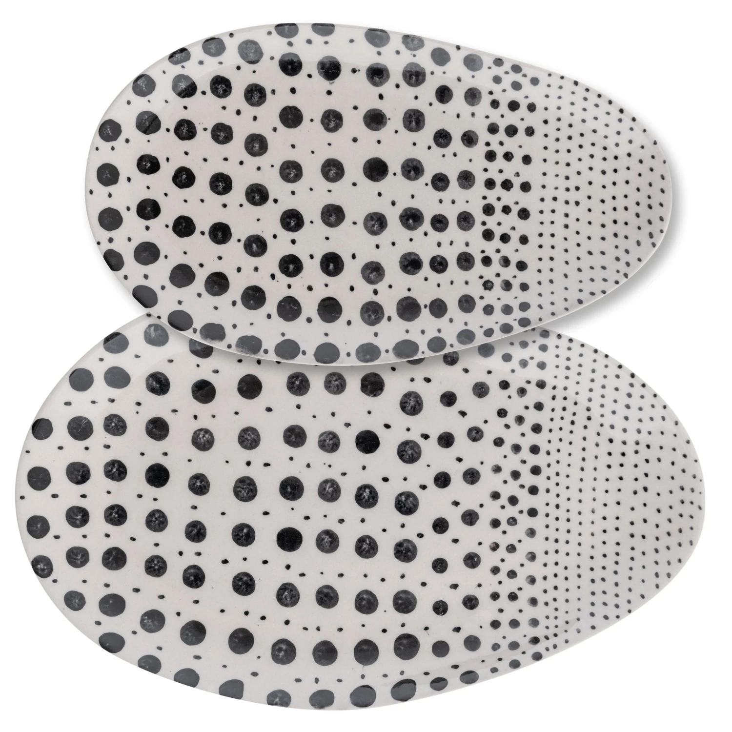Karma Oval Dotted Platters