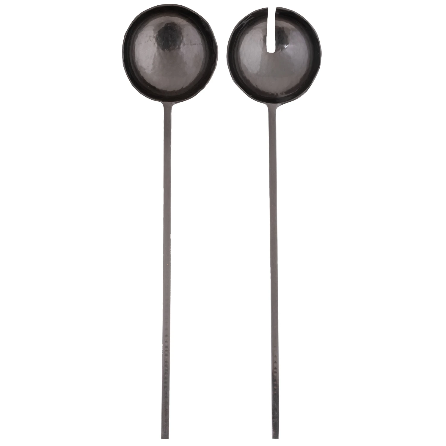 Karma Black Metal Salad Servers