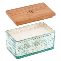 Karma Hobnail Rectangle Candle