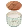 Karma Hobnail Round Candle