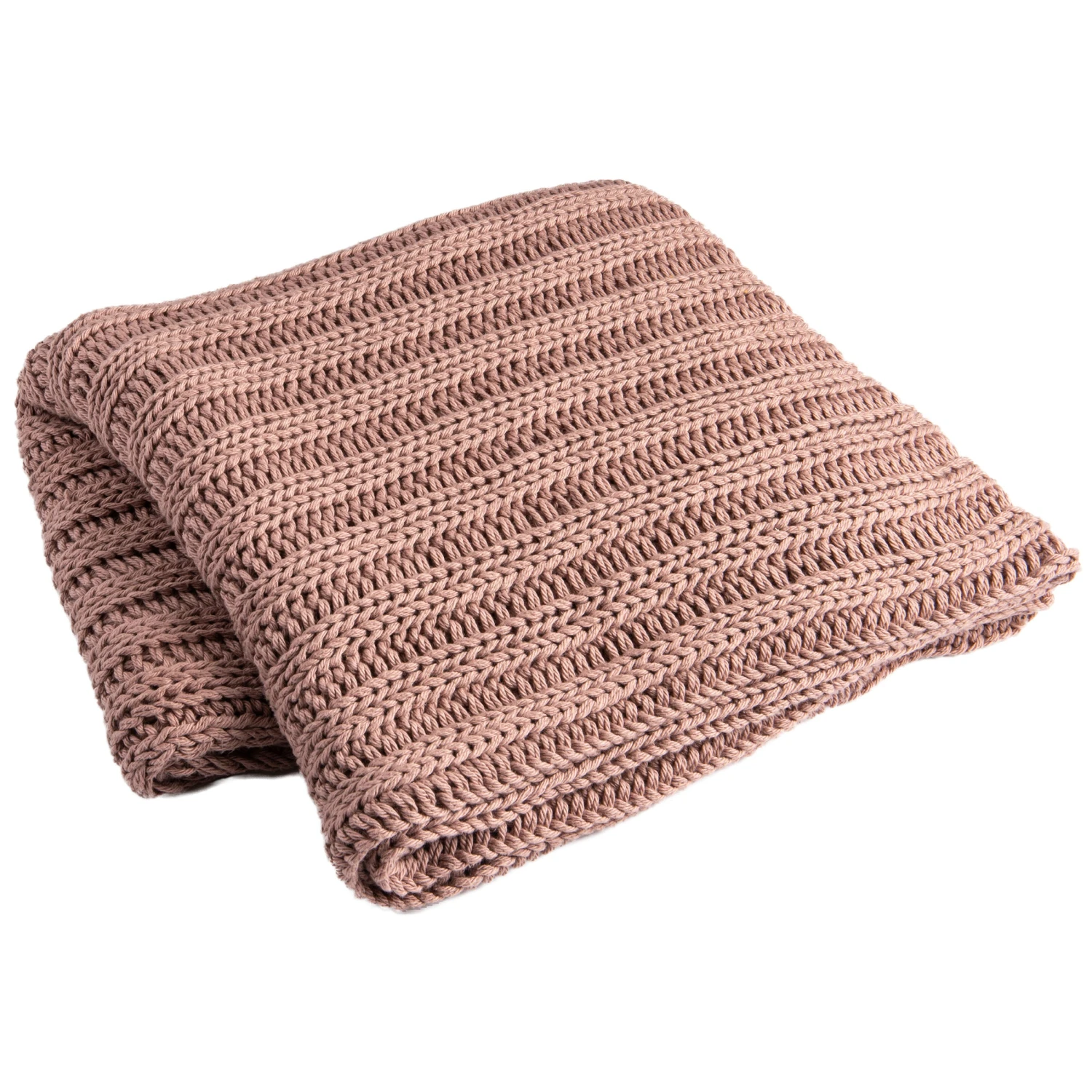 Karma Chunky Knit Channel Throw - Image 3