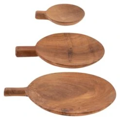 Karma Bali Teak Paddle Tray