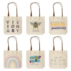 Karma Canvas Book Bag Assortment