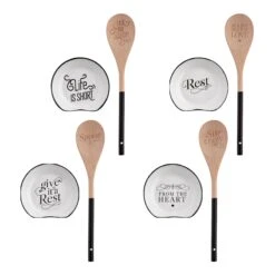 Karma Spoon Rest And Spoon Assortment