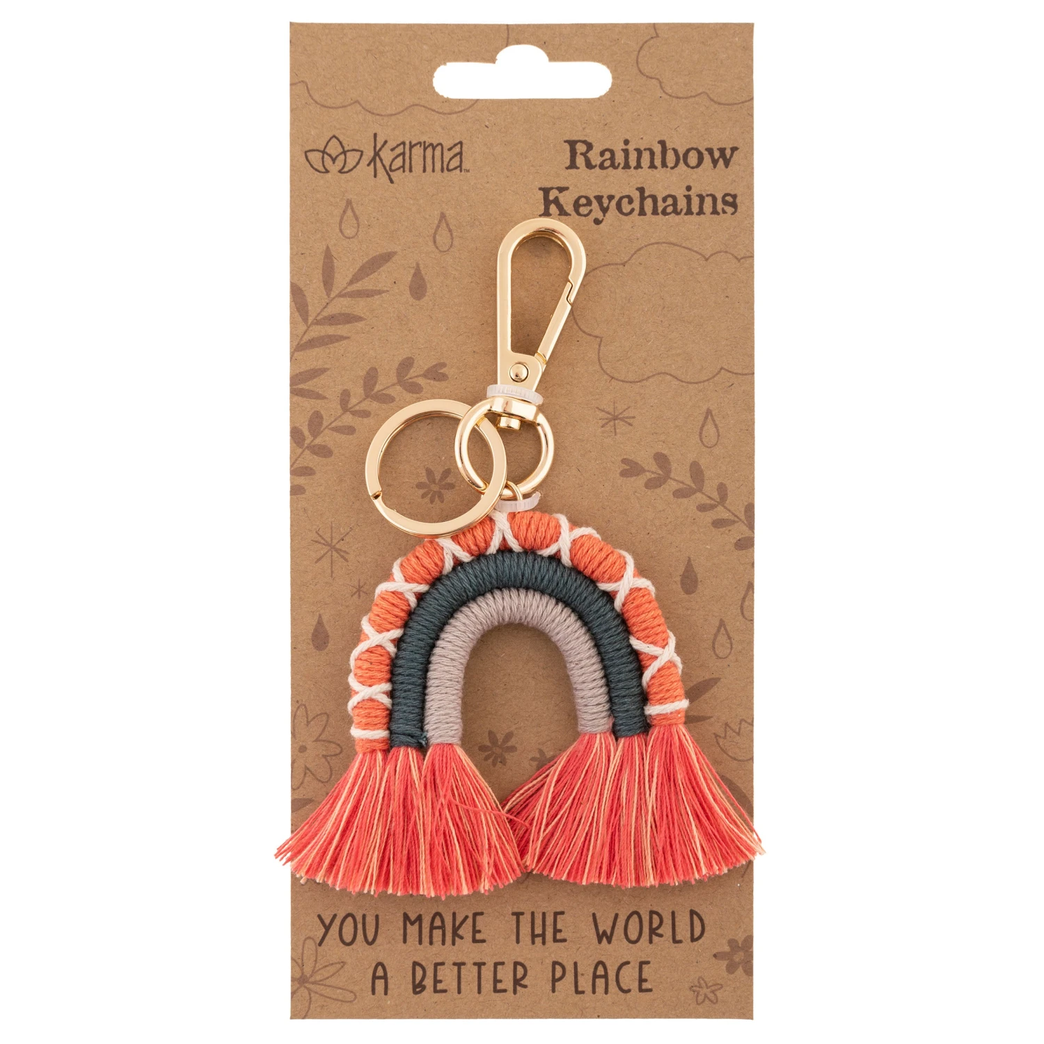 Karma Rainbow Keychain