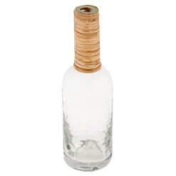 Karma Catalina Glass & Cane Wrapped Vases