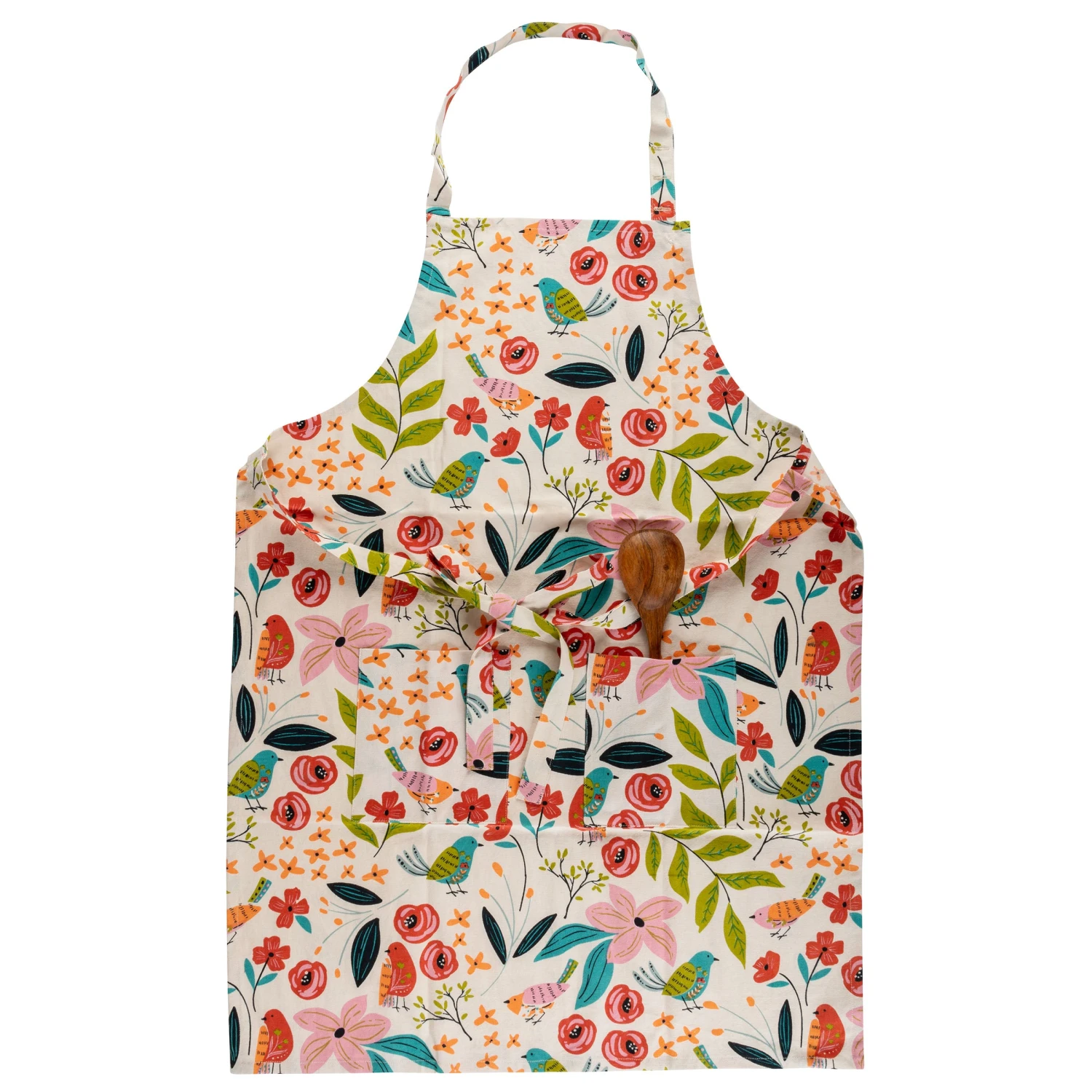 Karma Apron With Wooden Spoon