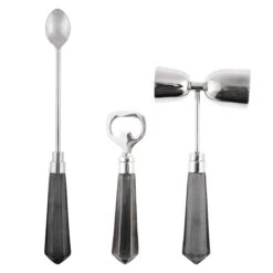 Karma Harper Glass Bar Tools Set Of 3