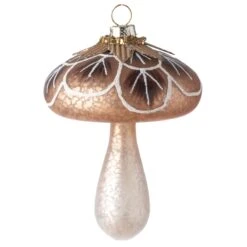 Karma Glass Mushroom Ornament
