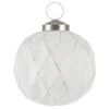 Karma Round Faceted Glass Ornament