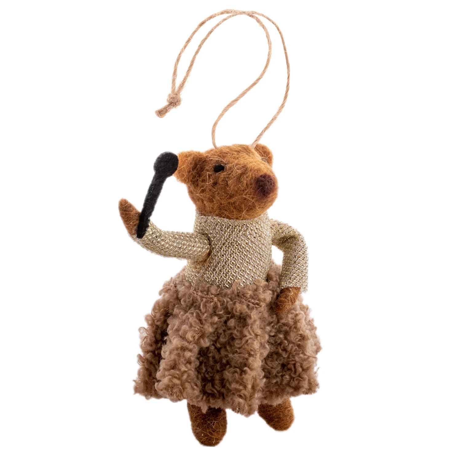 Karma Jazz Band Bears Felt Ornament Set - Image 3