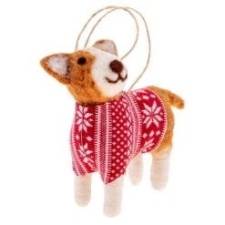 Karma Holiday Hounds Felt Ornament Set
