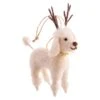Karma Reindeer Dogs Felt Ornament Set