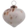 Karma Speckled Drop Glass Ornament