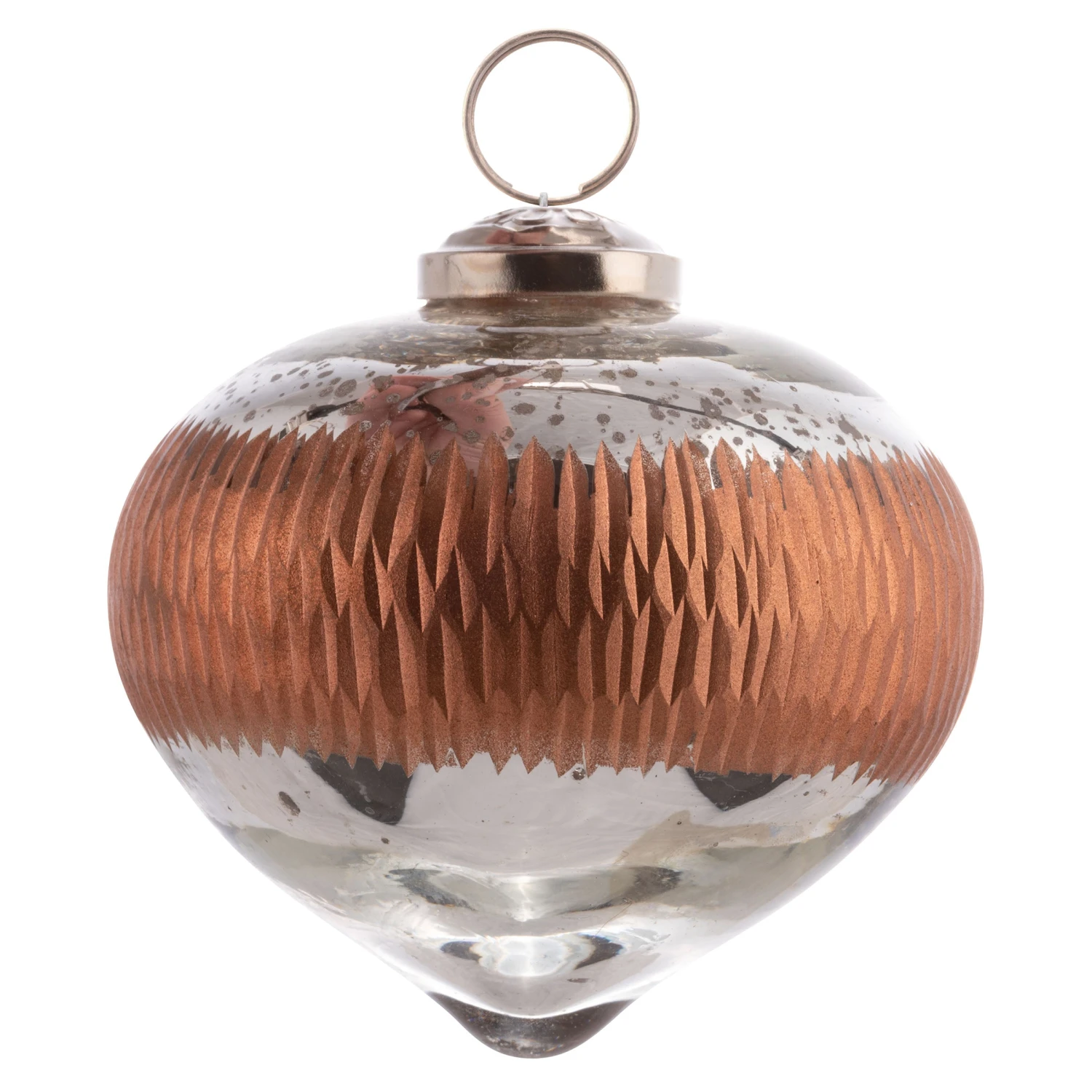 Karma Etched Glass Ornament - Image 2