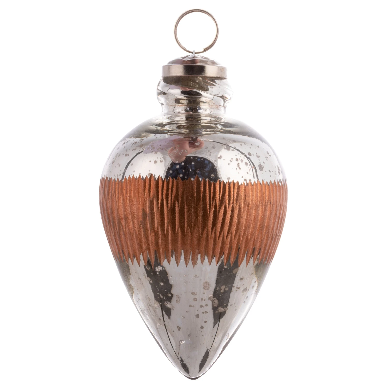 Karma Etched Glass Ornament