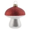 Karma Mushroom Glitter Top Ornament