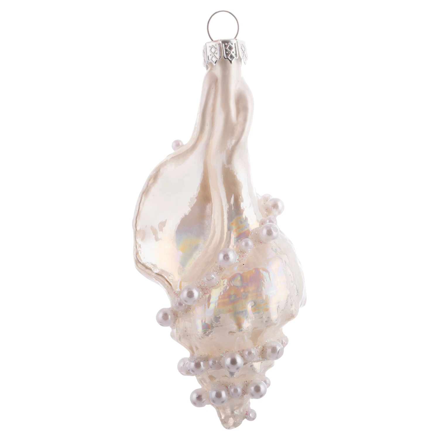 Karma Pearl Bead Glass Ornaments