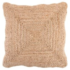 Karma Square Jute Pillows