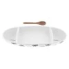 Karma Milo Divided Platter With Wood Spoons