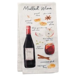 Karma Holiday Spirits Tea Towel